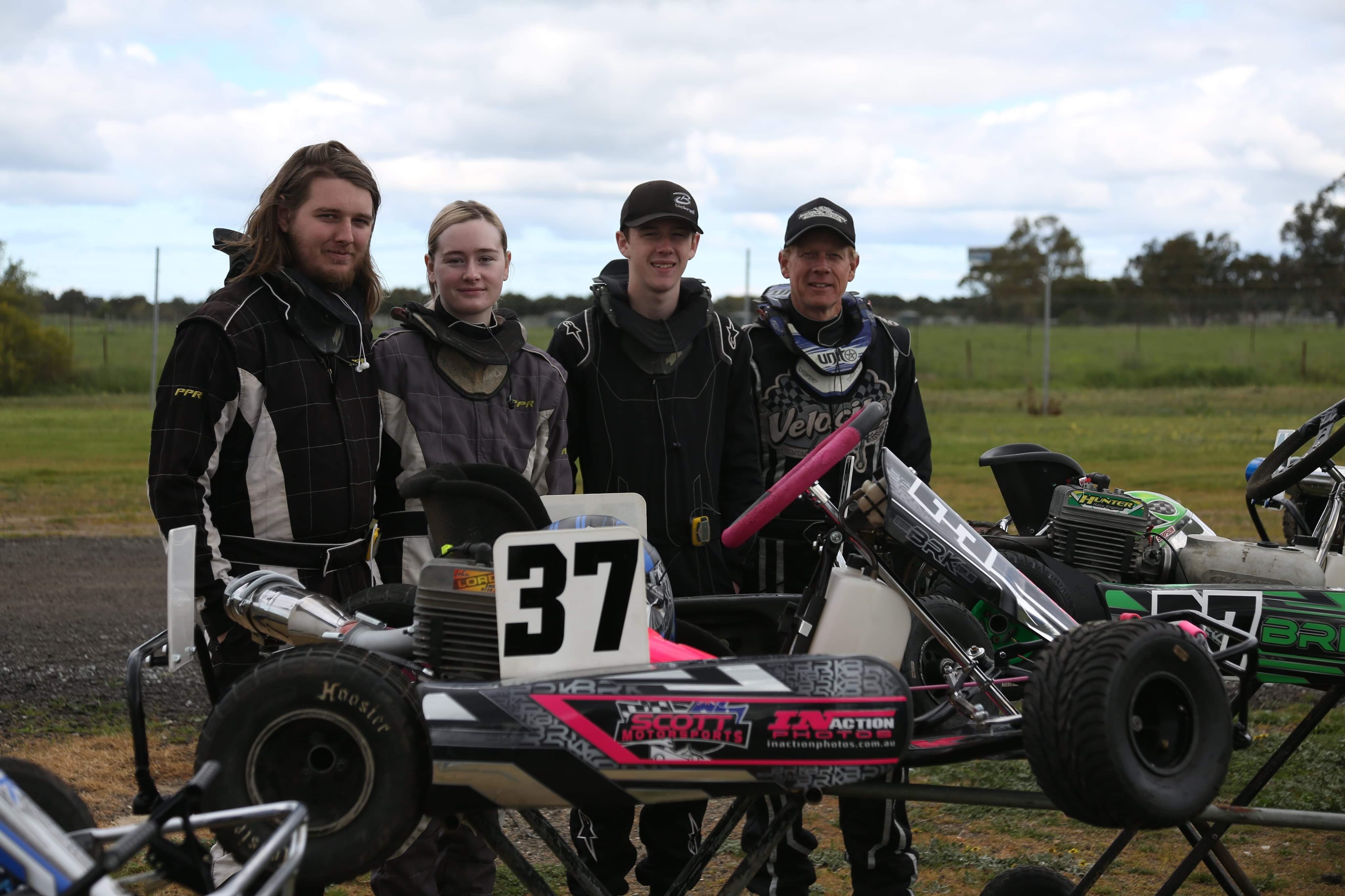 Race team photo